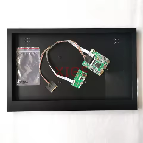 Control Board+Metal Case Kit Fit B140XW01 V0/V8/V9/VB B140XW04 V0 USB-C 3.0 Mini-HDMI TYPEC 1366x768