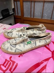 「 二手鞋 」 Sanuk 女版休閒鞋 US6（淡卡其）63