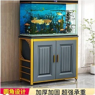 QM🏅Fish Tank Cabinet Aquarium Base Cabinet Household Living Room Small and Medium-Sized Aquarium Shelf Fish Tank Rack Tu