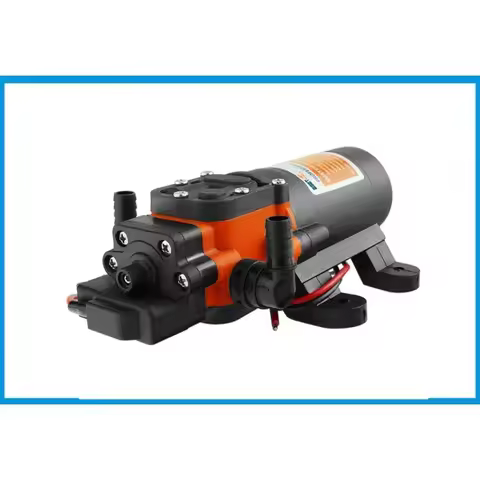 Portable 35PSI 12V Marine Water Pump Diaphragm Self-priming Pump Boat Accessories Shower Toilet Pump