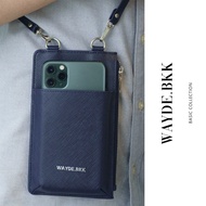WAYDE.BKK Basic Crossbody phone bag - กระเป๋าสะพาย สีกรมท่า Navy