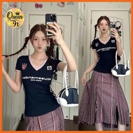 Babytee Crochet V-Neck Sleeveless Shirt 03 cute badges