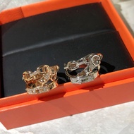 Pig Nose Ring V Gold Plated 18k Gold High Version Gypsophila Three-in-One Fashion Light Luxury Pig N