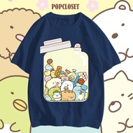 S-5XLReady Stock WOMEN JAPANESE TSHIRT Sumikko Gurashi cartoon shirt printed tshirt woman baju perem