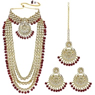 Aheli Indian Wedding Heavy Bridal Traditional Jewellery Set for Women