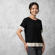 Imuse black blouse - preloved