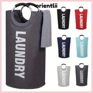 ORIENTLIIY Extra-Large Laundry Basket, 82L Vertical Waterproof Laundry Basket, Space-Saving Foldable