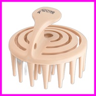 Scalp Massage Shampoo Brush Beige 1pc