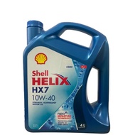 Shell Helix HX7 10W40 Semi Synthetic Engine Oil (4L)  For Proton / Perodua / Toyota / Honda / Mazda