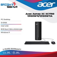 Acer Desktop Aspire XC1780- I3-13100 | 4GB RAM | INTEL UHD | Windows 11