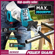 2025 Hot Makita Battery 588VF Cordless Reciprocating Saw Wood Tool Gergaji Elektrik Battery Chain Sa