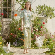 ชุดนอน Vana Lapin Fantasia ลาย JOY ผ้าซาติน