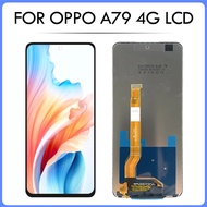 6.72 "IPS สำหรับ OPPO A79ชุดประกอบดิจิทัลเซ็นเซอร์จอแสดงผล LCD แบบสัมผัสหน้าจอ4G เปลี่ยน CPH2557 CPH