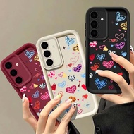 Colorful Love Heart Phone Case For OnePlus 15 13 13T Nord CE 6 5 5G Matte Silicone Hot Shell Trendy 