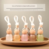 perfume refillable bottle spray bottle 10ML colored glass fragrance bottle car perfume pendant car f