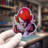 Hologram Movie It Sticker | Pennywise