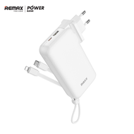 [ CCC ] Maxx Power Bank รุ่น W1021 ความจุ 10000mAh แบตสำรอง มีสาย ปลั๊กในตัว ชาร์จไว มีประกันศูนย์ไท