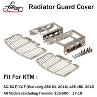 Motorcycle Radiator Guard Cover Bracket Overall For KTM SX SXF XCF SX-F XC-F 125 150 250 300 350 400 450 2016 2017 2018【READY STOCK】