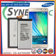 แบตแท้ Samsung Galaxy A7 2015 รุ่น SM-A700F SM-A700FD รุ่น EB-BA700ABE (2600mAh) ของแท้