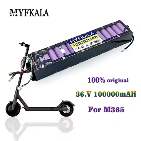 Brand New 36V 100Ah Battery for Xiaomi M365/Pro/1S Special Battery Pack 36V Battery Riding 30km BMS+