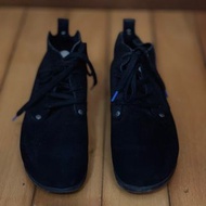 Birkenstock - black suede leather low rise boots (women 37)