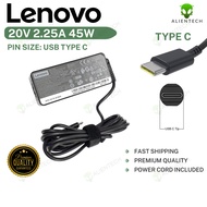 45W Type C Laptop Charger for Yoga910 A285 Type 20MW 20MX ADLX45YLC3A 4X20M26252 00HM664