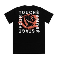 Kaos Band TOUCHE AMORE Tag New States Apparel Premium - STIN