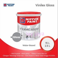 Cat Tembok Nippon Vinilex Gloss Brilliant White 2,5Ltr