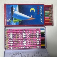 木顏色筆 2盒 Hello Kitty