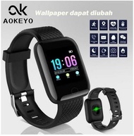 Ready Aokeyo 116 Plus Smartwatch Bluetooth Jam Tangan Pria Jam Tangan