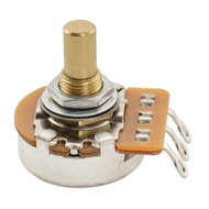 Musiclily Pro HD B250K Pot Brass Metric Solid Short Shaft 6.5mm Linear Taper Potentiometer for Elect
