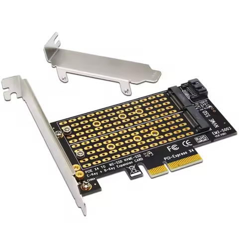 Add On Cards PCIE To M2/M.2 Adapter SATA M.2 SSD PCIE Adapter NVME/M2 PCIE Adapter SSD M2 To SATA PC