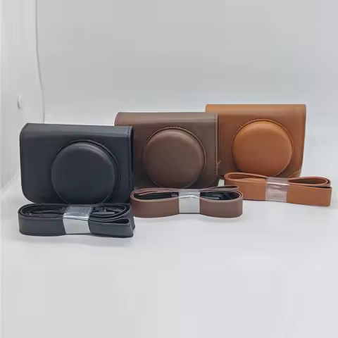 G7X II III PU Leather Camera Bag Case For Canon PowerShot G7X Mark II III G7XIII G7X3 G7XII G7X2 Ful