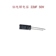 50V22uf Electrolytic Capacitor Volume 5 * 11 50V22UF In-Line Aluminum Capacitor 50V 22 Micro Method