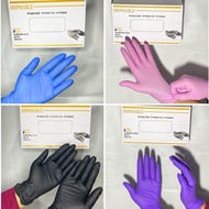 Gloves/handscoon Nitrile Powder Free Strong Elastic Not Easy To Tear For Medical And Industrial