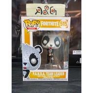 (R&G2) Funko POP Fortnite - P.A.N.D.A. Team Leader (515) with Boss Protector