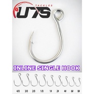 UTS 3X POWER INLINE Single Hook/Mata Gewang+Jig