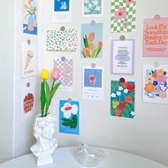30 Sheets Cute Literary Style Wall Decoration DIY Postcards Set