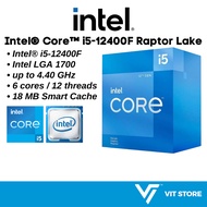 Intel Core i3 12100 12100F / i5 11400F 12400F 12400 CPU Pemproses Desktop LGA1700 Generasi ke-11 & K