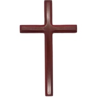 Wooden Cross * 3D Dimension 24cm (H) * Christian Gift * Good News and Resources