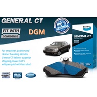 Bendix General CT Disc Brake Pad Front (DB1496GCT) - Lexus LS430 UCF30