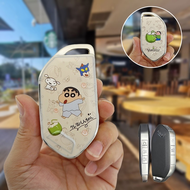 KIA พวงกุญแจ Sorento CARNIVAL 2025 EV5 2024 EV6 TPU เคสกุญแจรถยนต์ เคสกุญแจรีโมทรถยนต์