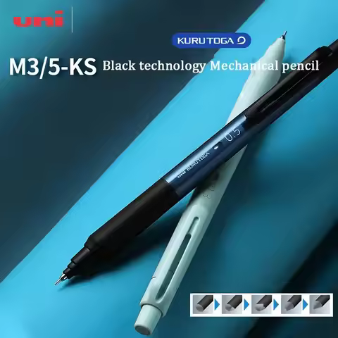 UNI M5-KS KURU TOGA 0.5mm Rotation Mechanical Pencil Student Writing Propelling Pencil Japanese Stat