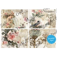 Decoupage Paper - Junk Journal Kit