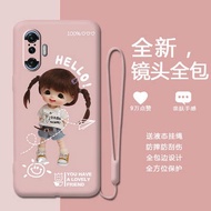 Red rice K40 game enhanced version of mobile phone case e-sports new all-inclusive anti-drop silicon