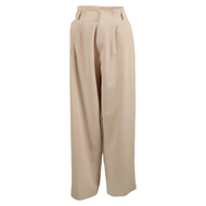 PUR STUDIO-กางเกงขายาว-สีครีมD023-214