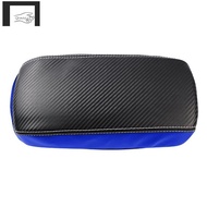 Car Carbon Fiber Center Console Lid Armrest Box Leather Protective Cushion Pad for Toyota Corolla Cross 2021 2022 RHD