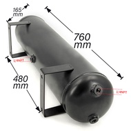 3 Gallon 4 Gallon 5 Gallon Aluminum Air Cylindern Black Air Tank Pneumatic Air Suspension Tank Air H