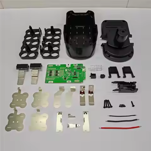 ABUO P108B Battery Case for RYOBI 18V 8Ah 10AH 21700 Battery PCB Charging Protection Board Plastic C