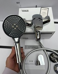 特價處理全銅科勒花灑簡裝三聯主體浴室三檔淋浴噴頭簡易花灑套裝
